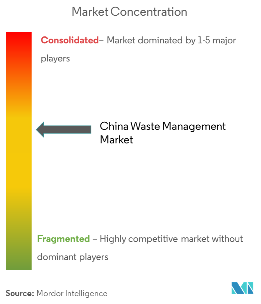 China Waste Management Market Concentration